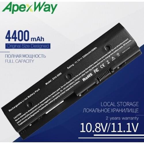 10.8/11.1V Laptop Battery For HP pavilion DV6 DV6-7200 DV6-7000 DV7 DV7-7000 MO06 DV4 DV4-5000 DV4-5200 H2L55AA M6 M6-1000