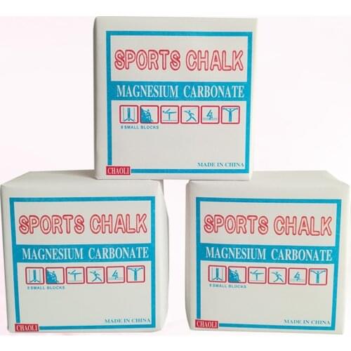 3pcs Weight Lifting Sports Chalk Magnesium Powder Gymnastic Sport Climbing Gym Magnesium Brick (White)