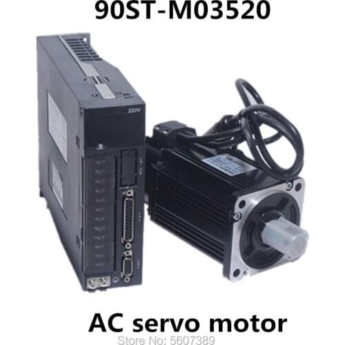 90ST-M03520 730W 220V AC servo motor driver kit 2000rpm 3.5N.m match driver
