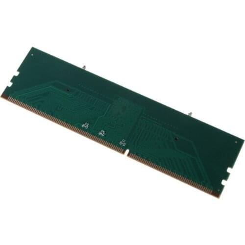 DDR3 SO DIMM to Desktop Adapter DIMM Connector Memory Adapter Card 240 to 204P Desktop Computer Component Accessories
