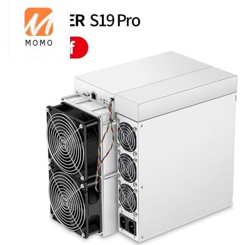Bitmain mining machine 110th/s hashrate Antminer S19 Pro Bitcoin miner in stock ready ship
