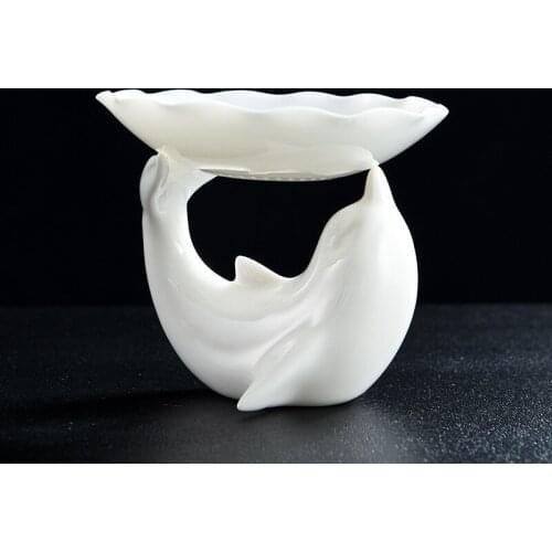 Kung Fu Tea Set Ceramic Tea Funnel Tea Strainer White Porcelain Complete Set of Ceramics Filter Tea Funnel Tea Ceremony Utensils