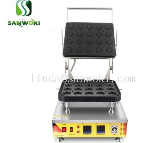 110V 220v Electric Egg Tart baking grill Non-stick cup cake baking griddle Waffle Bowl Making machine Tartlet Machine 20pcs/mold