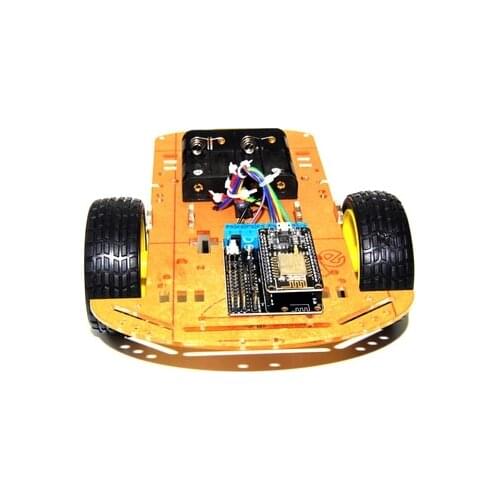 ESP8266 WiFi intelligent wireless remote control car free source code NodeMCU Lua 2 wd ESP