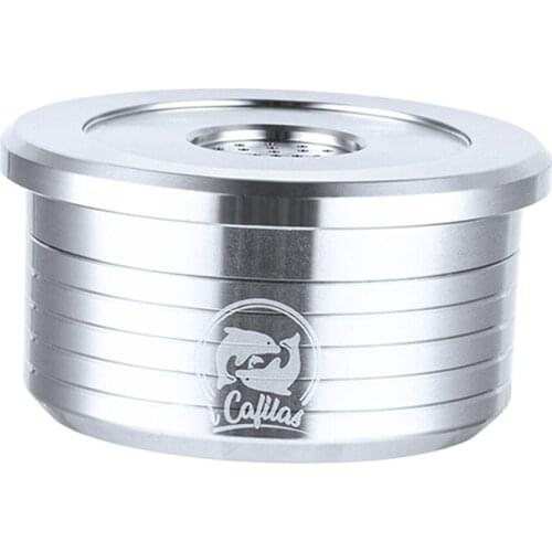 Stainless Steel Coffee Capsules Pod Coffee Filter Coffee Maker Machine Gifts Silver