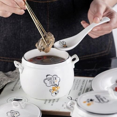 Stewed Birds Nest Cup Liner Stewed In Pot, Ceramic Covered Simmered Soup Cup, Soup Stew Pot, Small Dessert Stew Cup