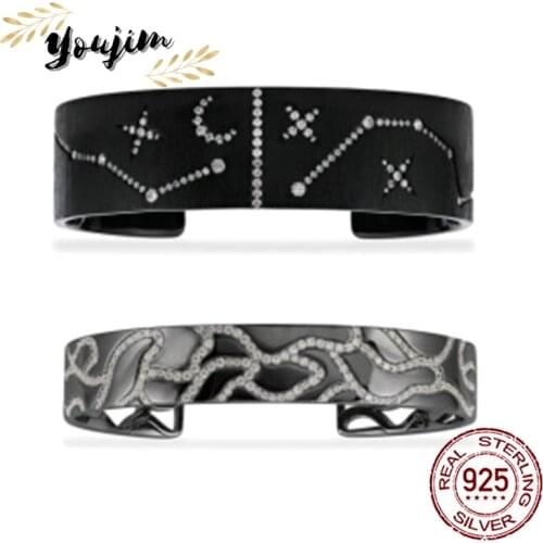 New style 925 silver zircon mens women luxury fashion noble Monaco exquisite jewelry gift