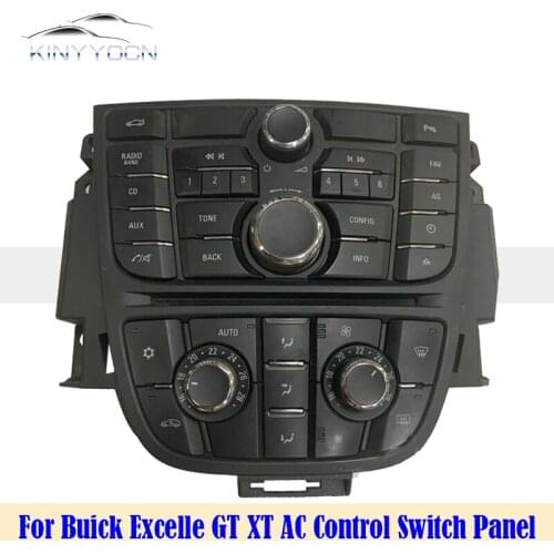 For Buick Excelle GT XT Air Conditioner Control Switch Panel AC Warm Air Heater Knob Air-Condition