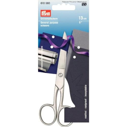 PRYM 610560 General purpose scissors full steel 5'' 13 cm