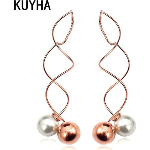 Irregular Design Hoop Earrings For Girls Geometrical Creative Woman Men Fashion Art Metal Party Jewelry