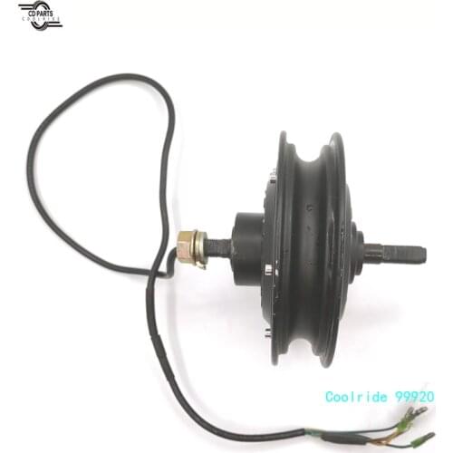 Coolride Suitable for 10 Inch Electric Scooter Accessories 36V 48V Front Wheel Motor Wheel Hub High Power Motor Tire 10x3.0