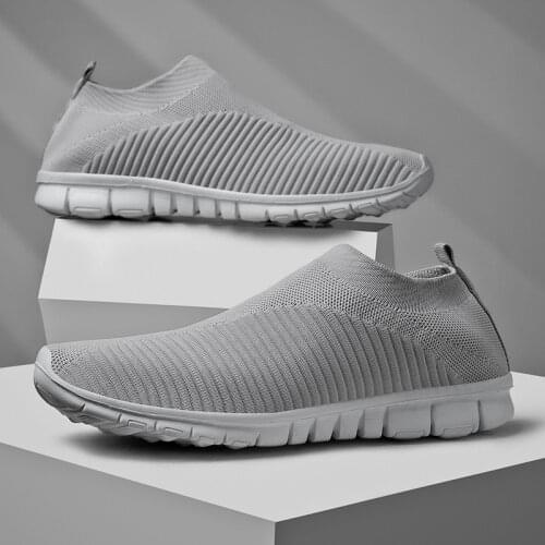 Hot Sale New Ultralight Comfortable Casual Shoes Couple Unisex Men Women Sock Mouth Walking Sneakers Soft Summer Big Size 35-47