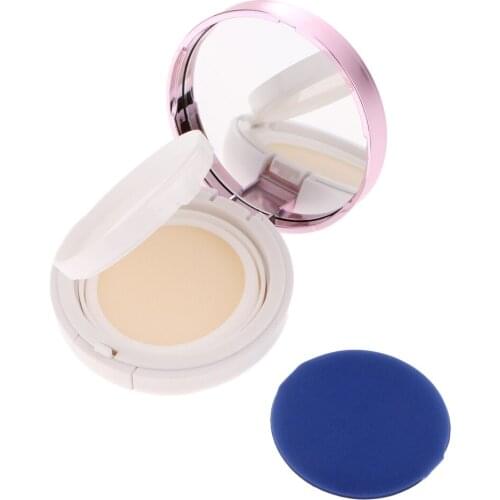 Sponge Air Cushion Powder Foundation Puff Box BB Cream Container Case 15ml