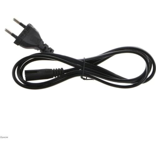 1.5m Figure 8 Power Cable Cord Euro EU European 2 Pin AC Plug Damom