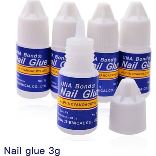 1 Set Fast Drying Nail Glue For Transfer Foil Sticker Nail Foil Adhesive Polish Gel Suitable For Sticky Nails Rhinestone TSLM2