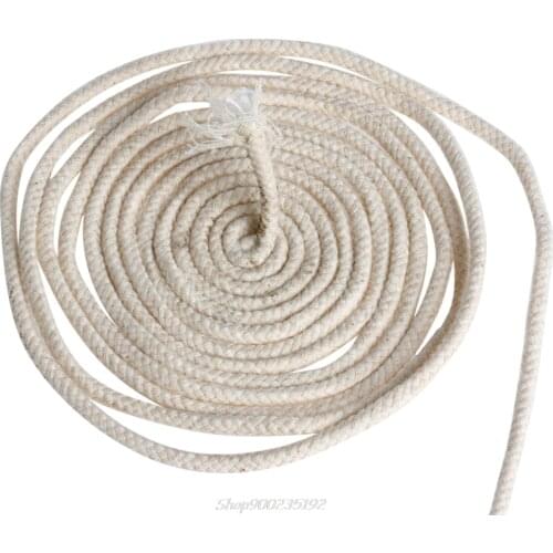 10M (33 ft) Braided Cotton Core Candle Making Wick For Oil Or Kerosene Lamps 4mm Jy25 20 Dropship