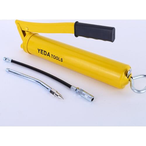 500cc Heavy Strong Cylinder Press Bar Type Grease Gun Repair Tool Maintenance Lubricants Gun