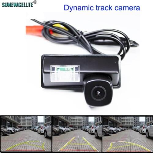 4089T Dynamic Trajectory Parking Line Car Reverse Rear View Camera For Nissan Teana Maxima Sylphy Tiida Paladin Suzuki SX4