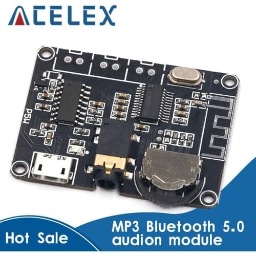 5W+5W PAM8406 Bluetooth 5.0 DC3.7-5V stereo audio power amplifier module XY-P5W for Arduino diy kit