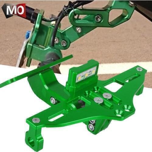 Motorcycle Accessories License Plate Bracket Holder For KAWASAKI GPZ500S EX500R NINJA GTR1400 CONCOURS H2 H2R NINJA 125 250R 300