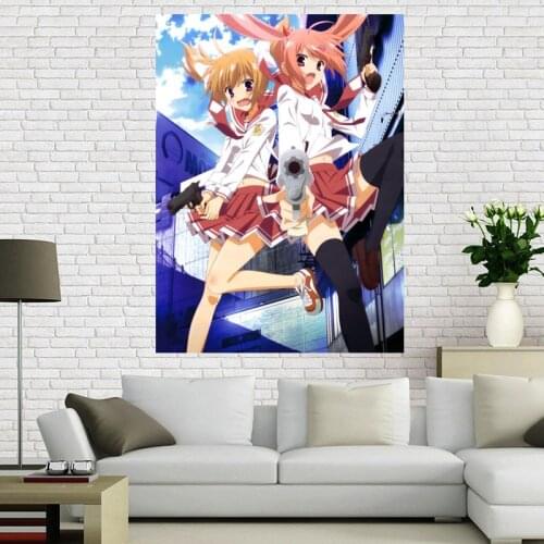 Aria The Scarlet Ammo Poster Wall For Living Room Art Poster Decoration Canvas Fabric Cloth No Frame Morden Home Decor A12.2