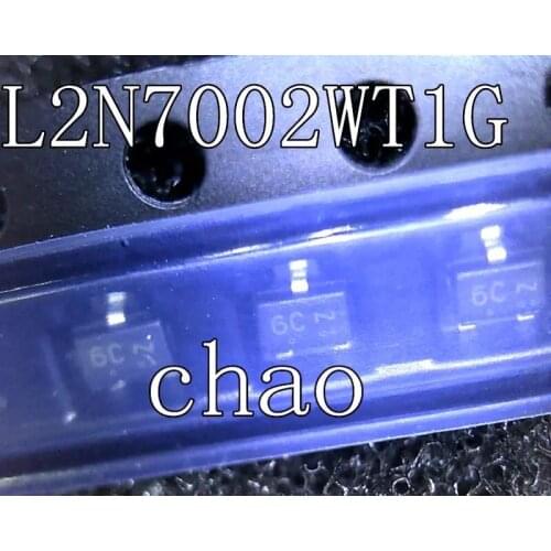 Free shipping 50PCS/L2N7002 2N7002WT1G L2N7002WT1G 6C new