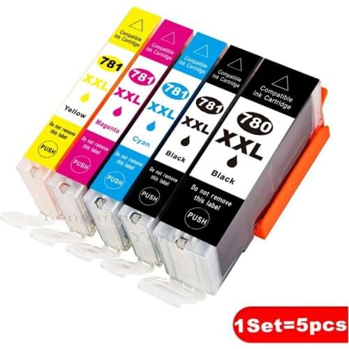For Canon PGI-780XXL CLI-781XXL PIXMA TS9170 TS9570 TS8170 TS8270 TS6170 TS6270 Printer Compatible Ink Cartridge 780 781