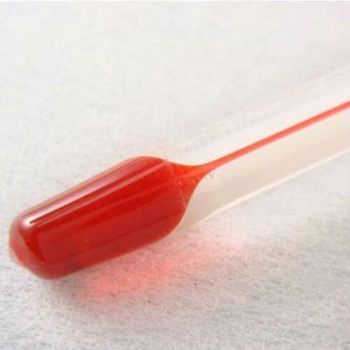 Experiment equipment 1pcs Red water thermometer 0-100 glass thermometer 30cm chemical experiment equipment glass instrument