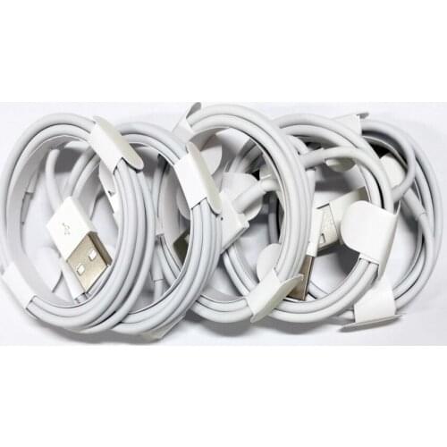 5Pcs USB Cable For iPhone 12 X XS Max 11 8 7 6 5 s 6s Plus Apple iPad Fast Charging Data Charger Mobile Phone Cord