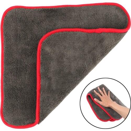 LEEPEE Microfiber Towel Detailing Drying Strong Water Absorption Cloth Auto Polishing Wash Tool 1200GSM Car Cleaning Towels
