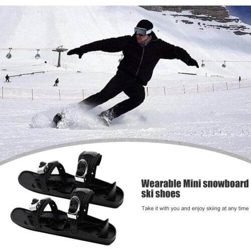 Ski Skates Snow Shoes Unisex Winter Snowfeet Snowboard Skiboard Snowblades Skates for Outdoor Sports Exercise Entertainmen