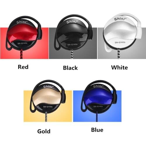 New Sports Headphones 3.5mm Headset Ear Hook Bass Earphone Earbuds For Mp3 Player Computer Mobile Telephone for Xiaomi iPhone