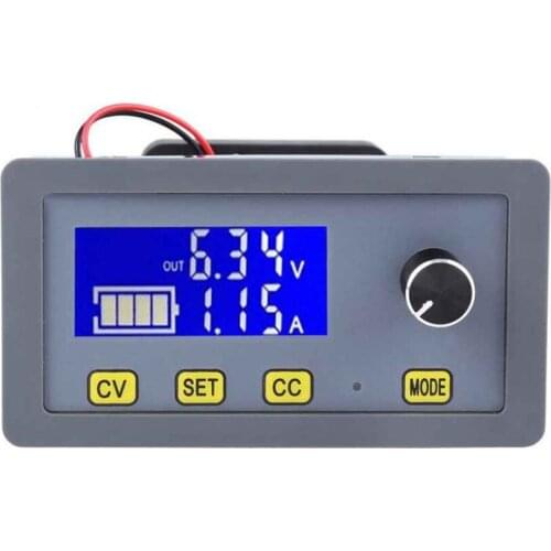 5A Adjustable DC-DC Power Supply Step-Down Module 6V-32V to 0-32V LCD Display Programmable Step Down Converter + Fan