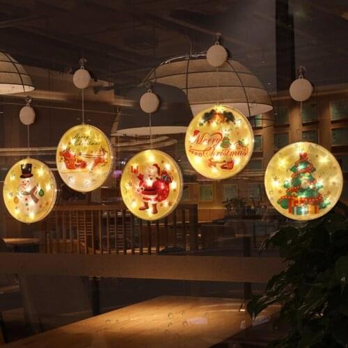 Christmas Decorations Window Curtains Hanging Lights Christmas Decorative Lights