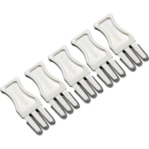 5pcs Royal Jelly squeegee pen Beekeeping Tools Take the pulp pen Multi-purpose Excavating three rows of high efficiency