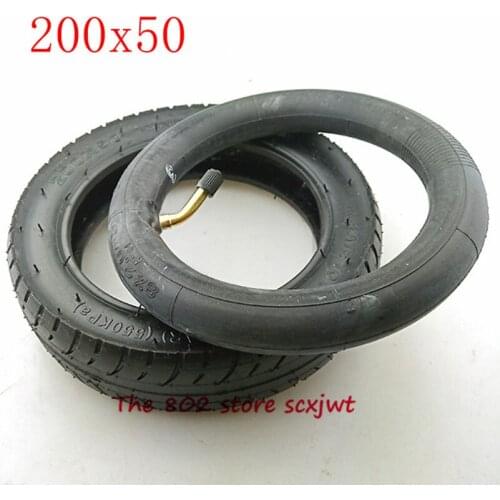 Super 200x50 Electric Scooter Tyre and inner tube 8" Scooter Tyre 8x2'' electric Gas Scooter wheelchair wheel Pneumatic Tire