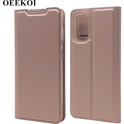 OEEKOI Ultrathin Leather Wallet Cover Case for Samsung Galaxy S20