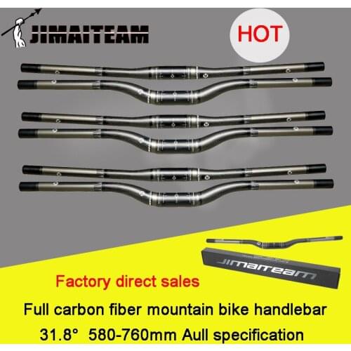 JIMAITEAM bicycle handlebars mountain bike handlebars road bike handlebars carbon fiber handlebars bicycle accessories