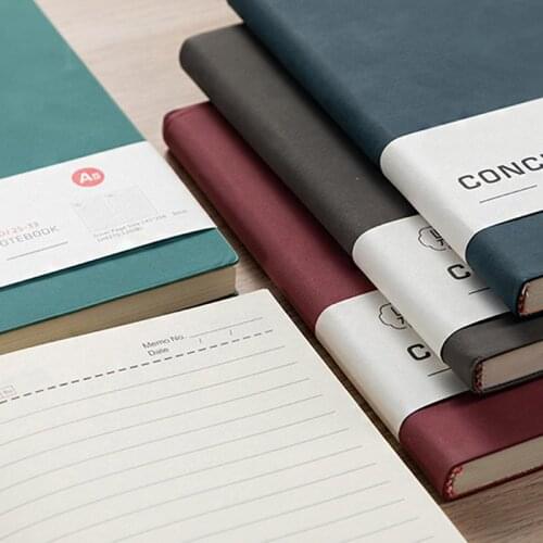 High Quality A5 Notebooks Soft Cover Journals Kawaii Notepads Diary Agenda New Weekly Planner Writing Paper School Office Supply