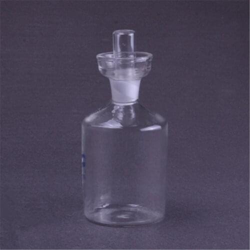 250ml Dissolved Oxygen Measuring Bottle,Laboratory Use Glass Bottles Laboratory Supplies