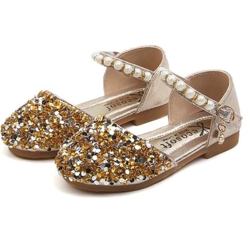 3 color children girls shoes 2020 new spring fashion single shoes girls princess leather shoes with big bowtie