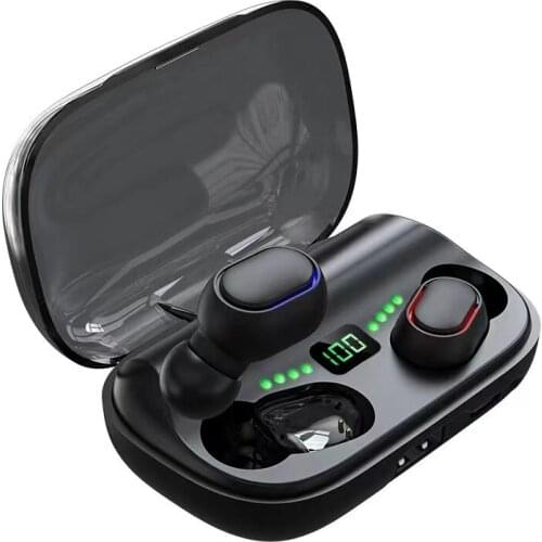 T11 Colorful Sport Ear Noise Cancelling Waterproof Power Bank Stereo Handsfree Headset True Wireless Headphones Earphones