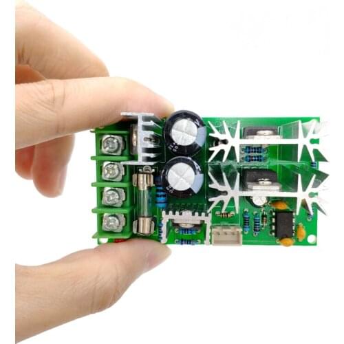 DC10-60V 12V 24V Motor Speed Control Regulator PWM Motor Speed Controller Switch 20A Current Regulator High Power Drive Module