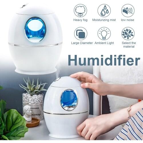 Negative Ion Air Disinfection Humidifier Mini Low Noise Portable Air Purifier for Bathroom Bedroom Kitchen Living Room Fast deli
