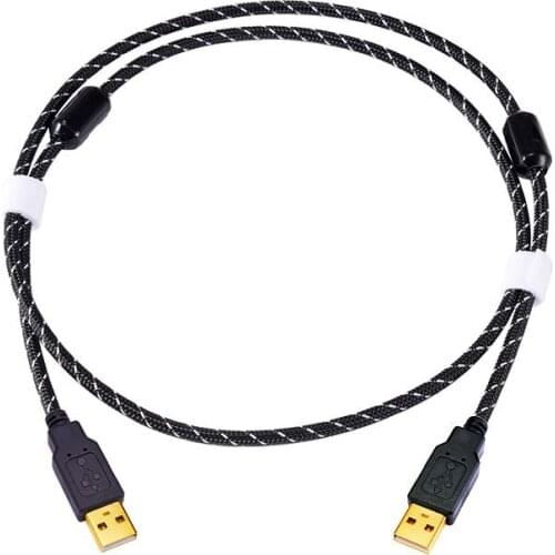Fanmusic ZY Cable 6N OCC HIFI Decoder Computer OTG USB Cable Type A / Type B / Type C/ Micro Mobile Phone USB Cable