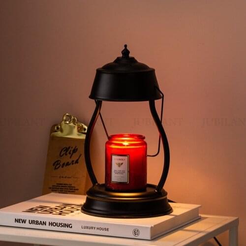 Retro Candle Warmer Electric Wax Melt Warmer With Switch Wax Tart Burner Fragrance Table Lights Aromatherapy Lighting Desk Lamp
