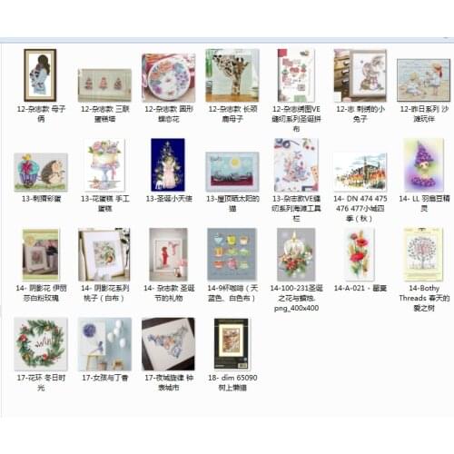 Top selling 10.99usd Flowers new 2 Counted Cross Stitch 11CT 14CT 18CT DIY Chinese Cross Stitch Kits Embroidery Needlework Sets