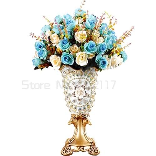 Vase decoration home flower vases nordic decoration home luxury dried vase decoration retro creative home dessert tray snack