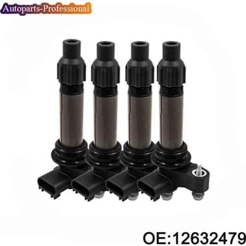 4 PCS 12632479 New Ignition Coil For Buick For Cadillac For Chevrolet For GMC 12590990 12618542 12610626 3340078J00 3340078J01
