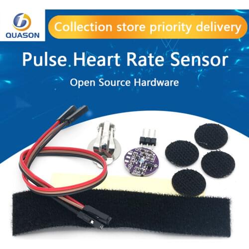 Pulse Sensor Kit for arduino Pulsesensor Heart Rate Module with Fitting